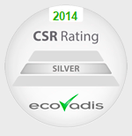 Ecovadis CSR Rating Silver
